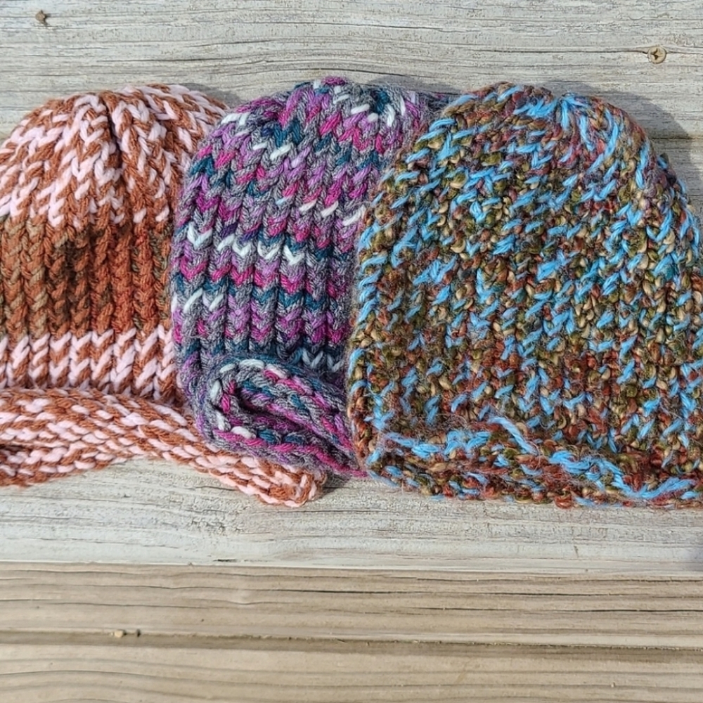 Knit Beanie Hat Bundle Child's OS